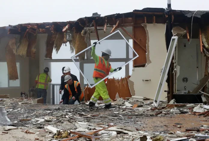 emergency demolition of home